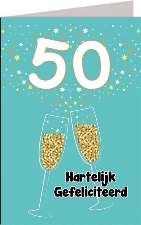 verjaardagskaart man 50|Verjaardagskaart man 50 jaar